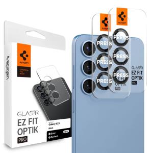 Camera Lens Protector Glass - Galaxy S25 Glas.tR EZ Fit Optik Pro HD Black (2P)