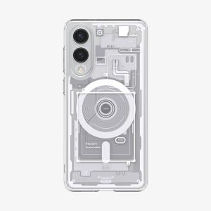 Galaxy S25 Edge Ultra Hybrid MagFit Zero One White