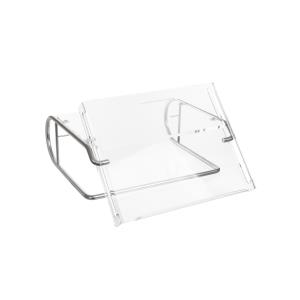 Steel Document Monitor Stand Document Holder Silver