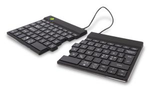Split Break Ergonomic - Keyboard - wireless - Black - Qwerty(nd)