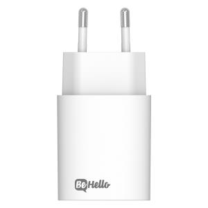 Behello Charger USB-c Pd 25w And USB-a White